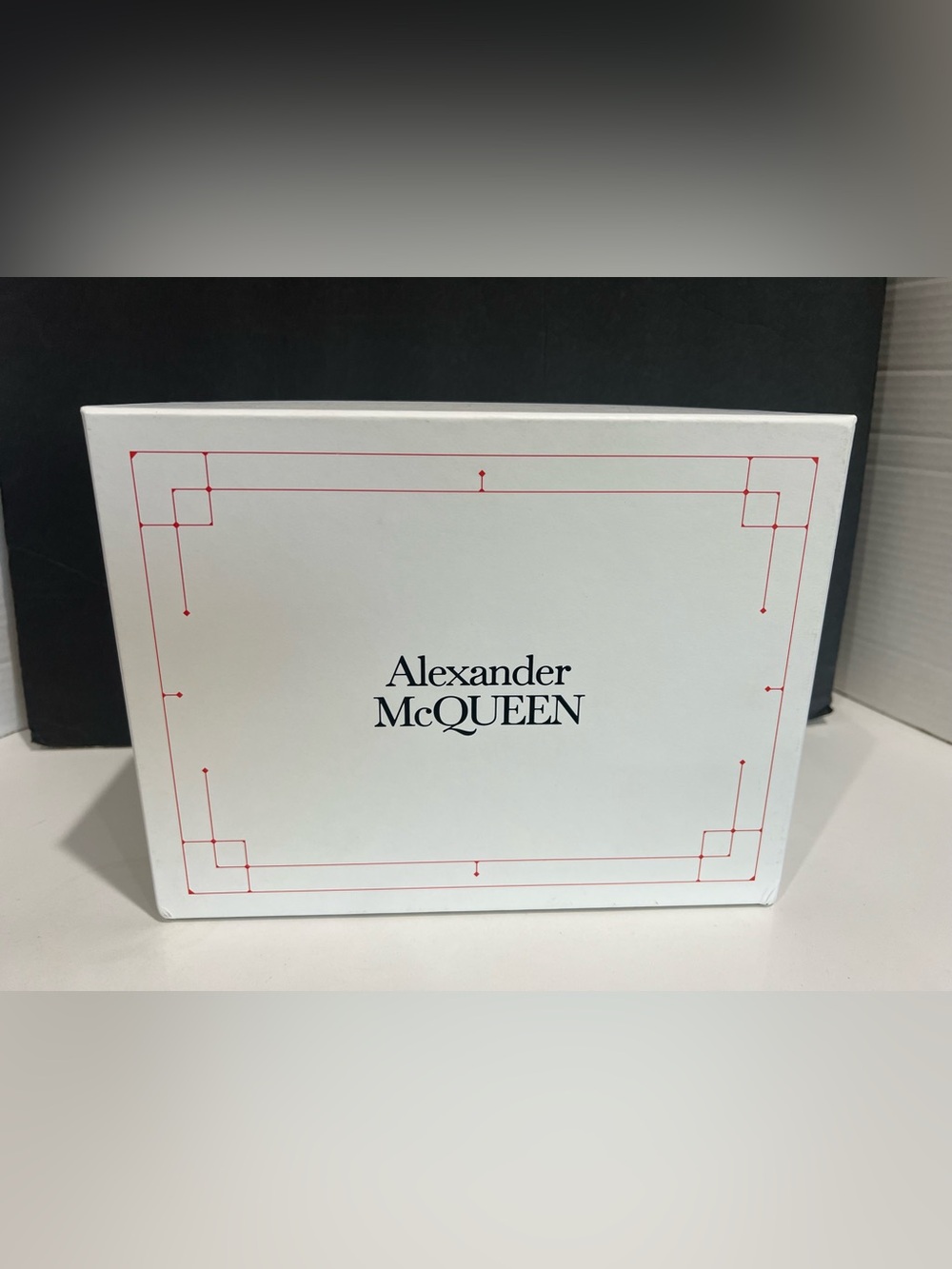 Alexander McQueen Gift Box Size 8" x 10" x 6.5" New/Excellent Condition